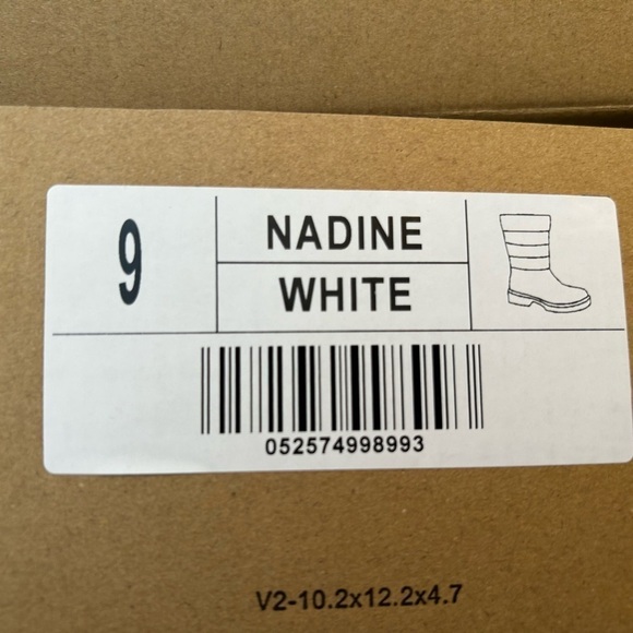 JOURNEE collection Nadine boots in white - Picture 15 of 16